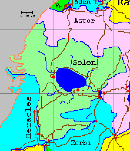 Map of Solon
