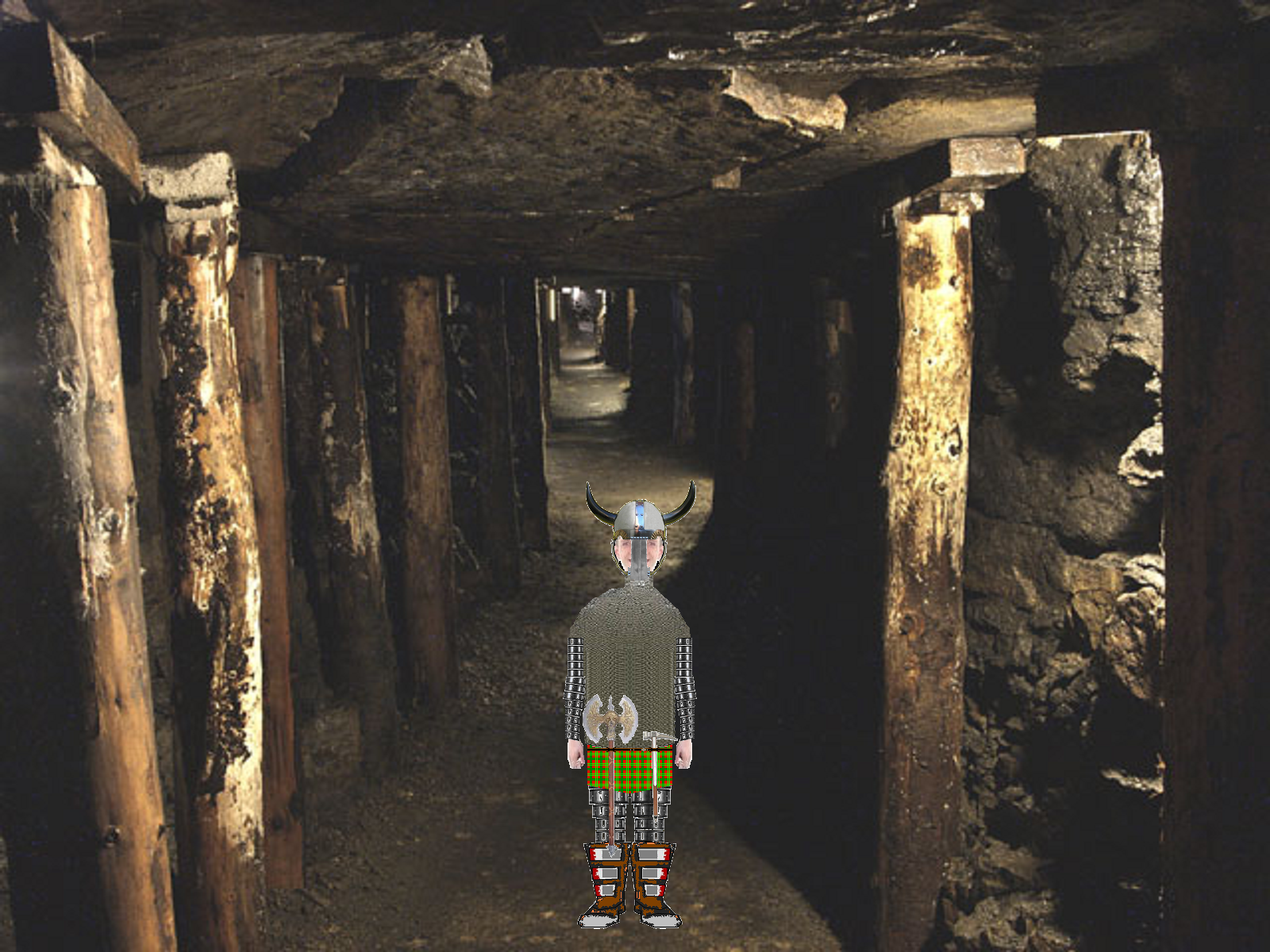 Dwarf Prince Thorsten in armour